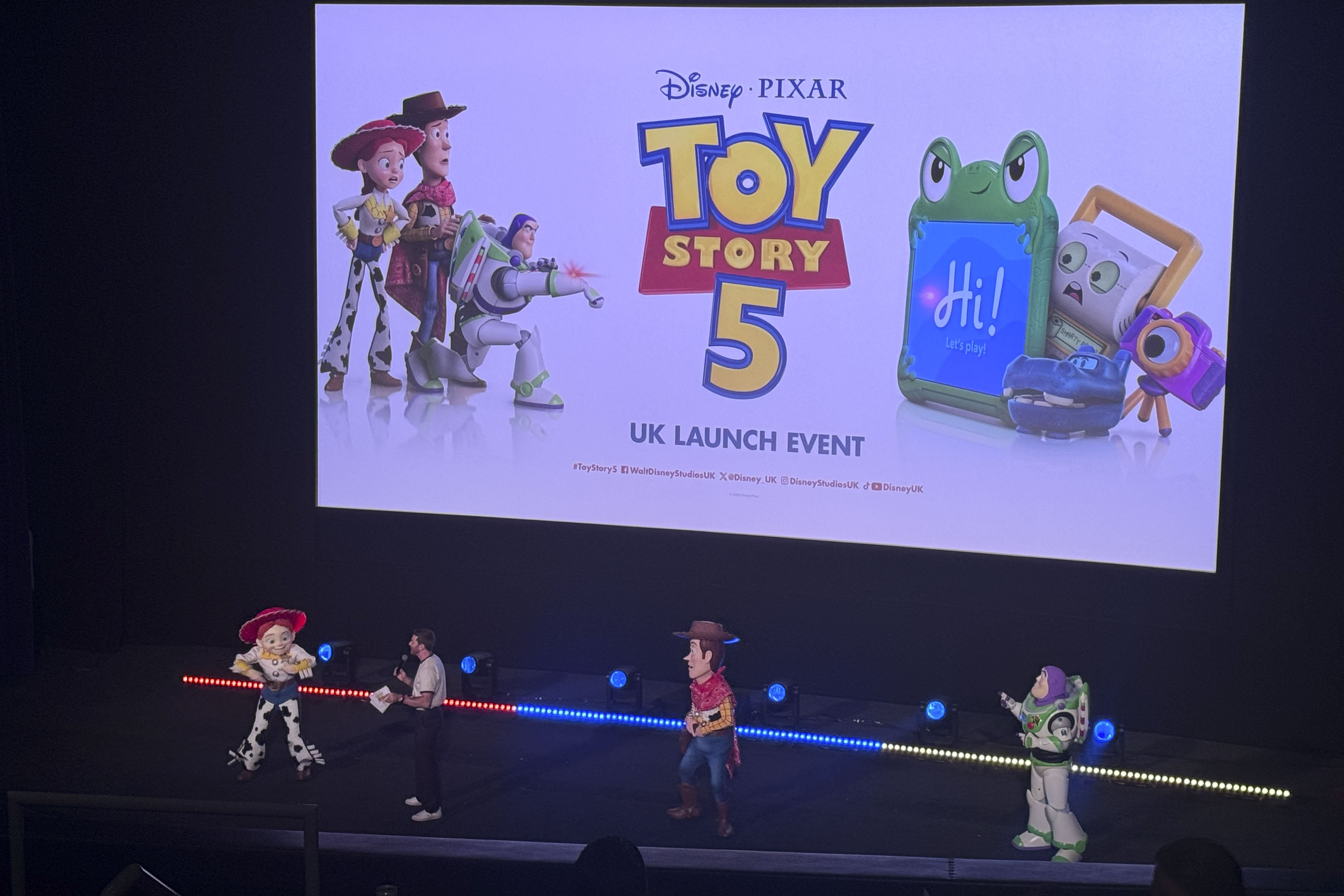 Se acerca el estreno de Toy Story 5 en Guatemala.   Belinda dará la voz a uno de los nuevos personajes.  (Foto Prensa Libre: EFE)