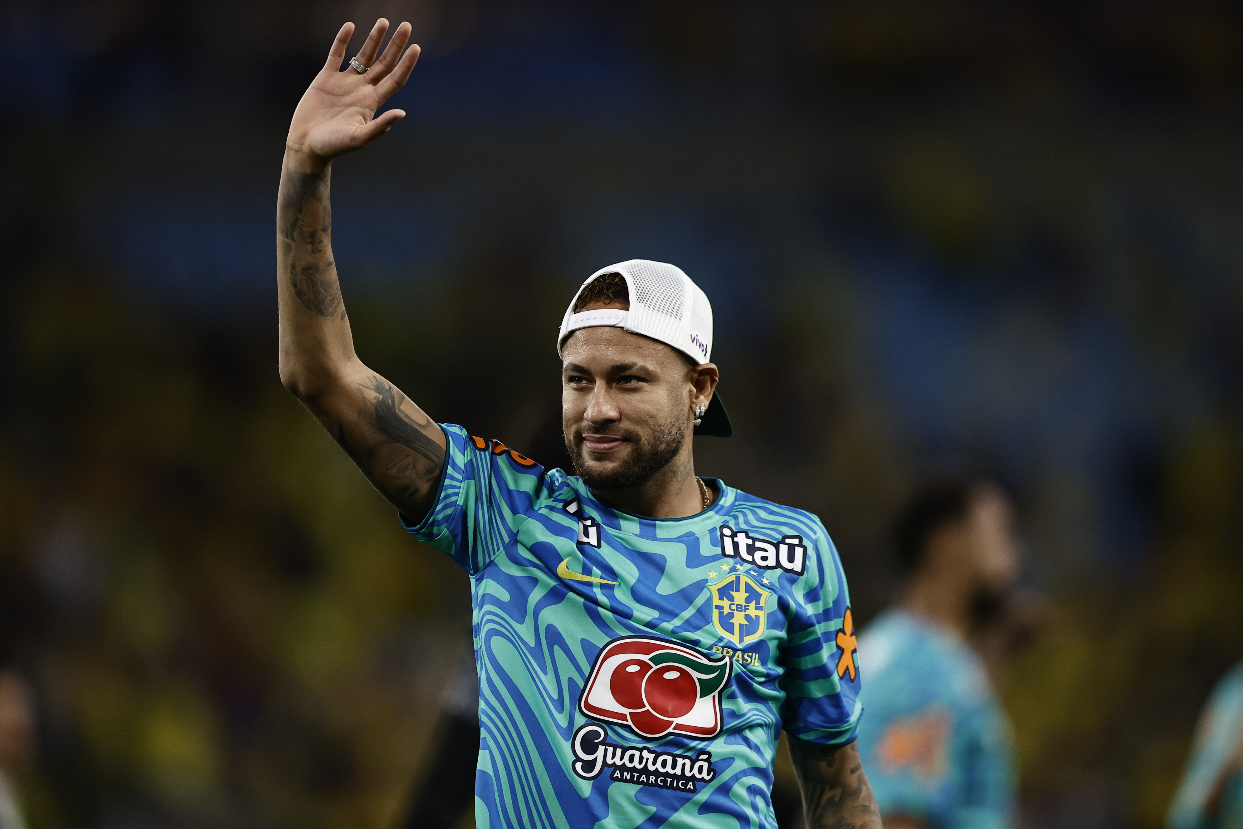 AME7294. RÍO DE JANEIRO (BRASIL), 31/05/2026.- Neymar de Brasil reacciona este domingo, al finalizar el partido amistoso previo al Mundial 2026 entre Brasil y Panamá en el estadio Maracaná, en Río de Janeiro (Brasil). EFE/ André Coelho