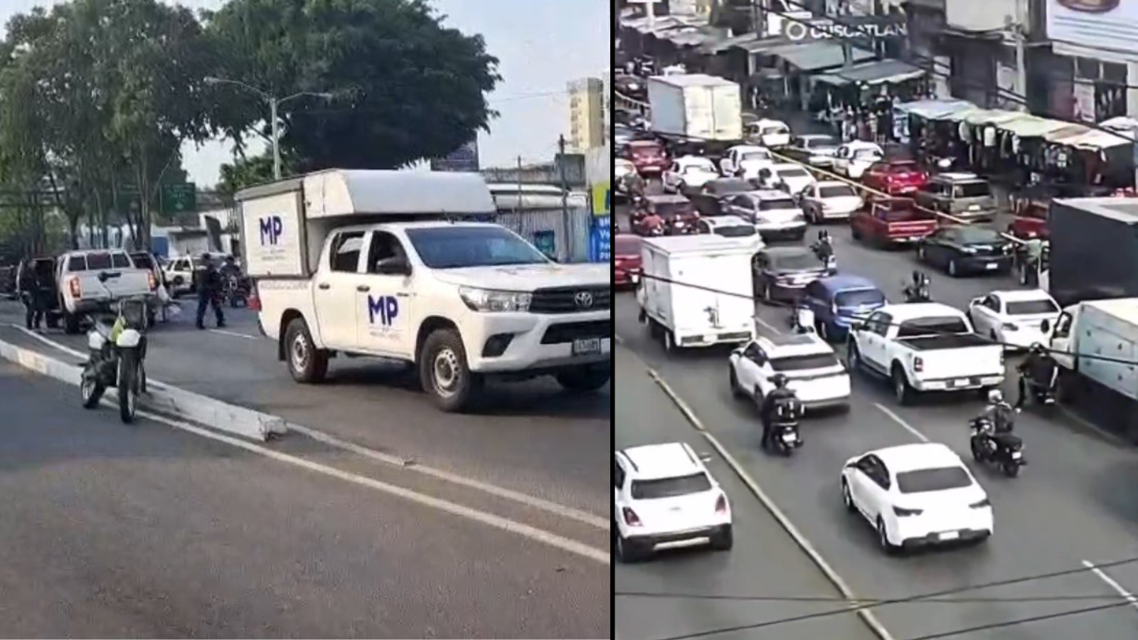 Un ataque armado se registró en el bulevar Liberación y 3a. avenida, zona 13, frente a la colonia Pamplona, donde autoridades del Ministerio Público y la Policía Nacional Civil realizan diligencias en la escena, lo que afecta la circulación vehicular hacia el Obelisco.