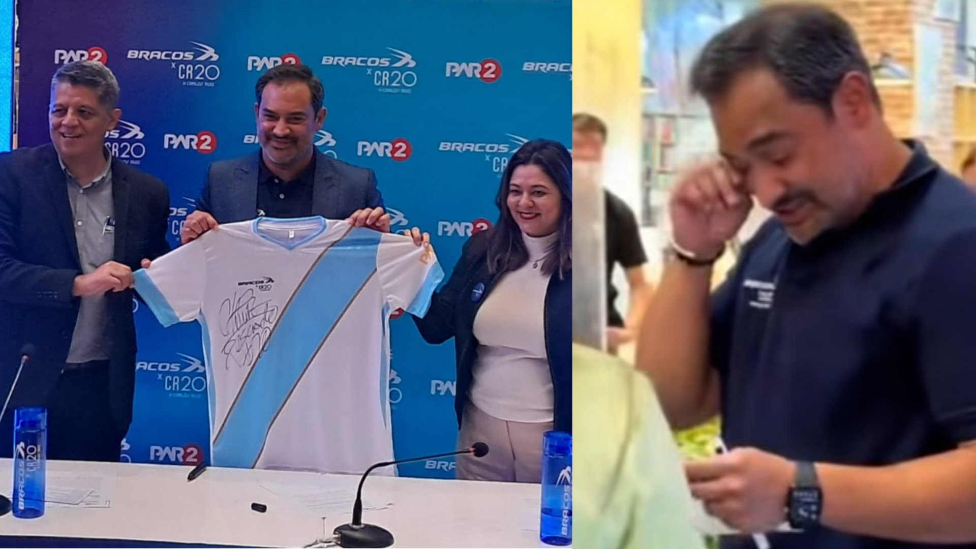 El emotivo momento que hizo llorar a Carlos “El Pescadito” Ruiz durante una firma de autógrafos en Guatemala