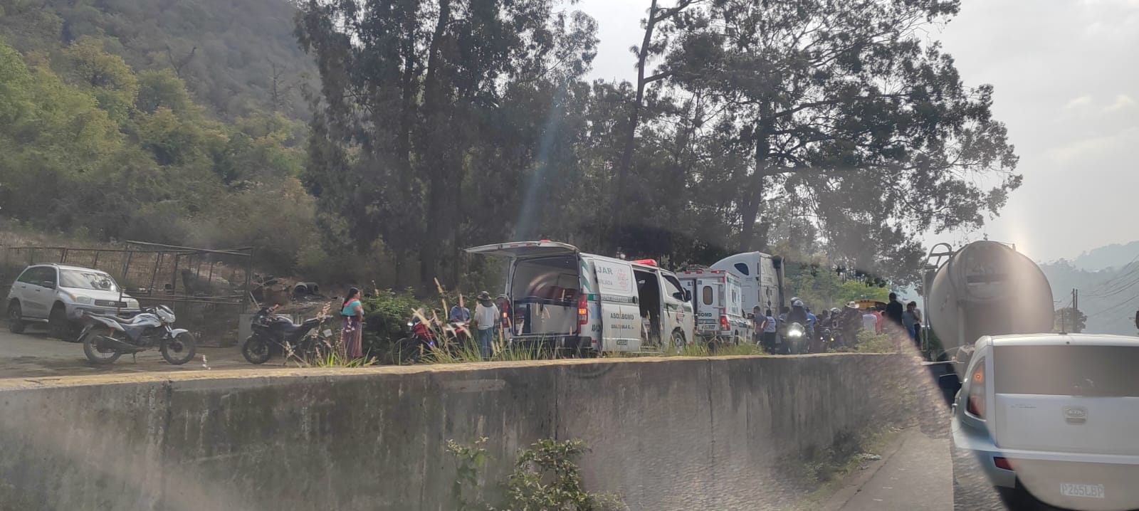 Choque km 47 ruta Interamericana