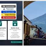 La Corte de Constitucionalidad suspendió provisionalmente el cobro del sistema MarbEx y las multas relacionadas con el pago por estacionamiento en Antigua Guatemala. (Foto Prensa Libre: Captura de pantalla y César Pérez Marroquín)