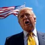 US President Trump departs White House for China