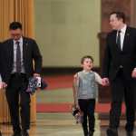 Elon Musk en Pekín, China