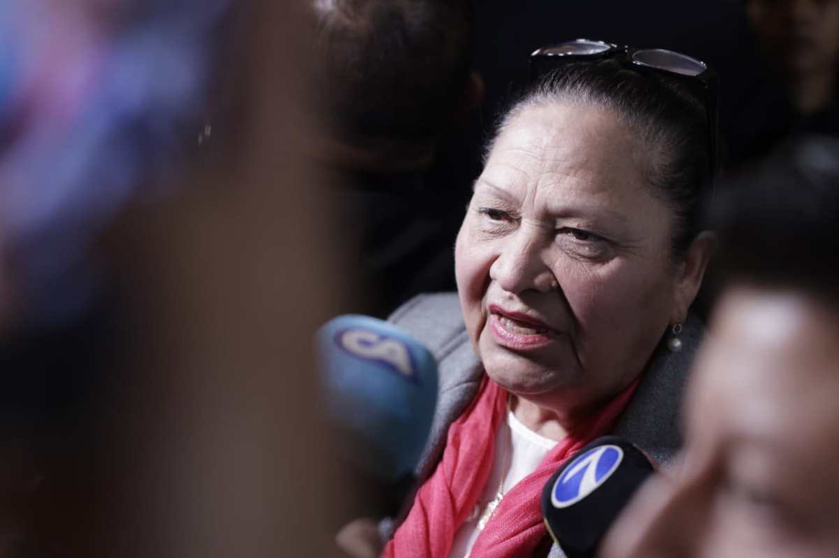 Fiscal general Consuelo Porras en imagen de archivo del Ministerio Público de Guatemala
