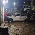 Flujo de lodo en Quetzaltenango
