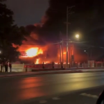 INCENDIO KM 16 RUTA A EL SALVADOR