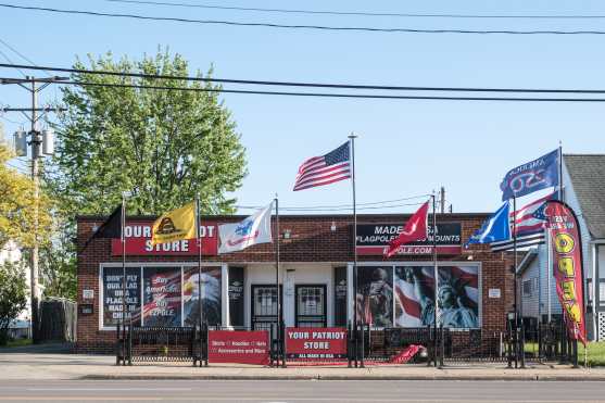 The drop-off in White working-class support could be consequential for the GOP in midterm battleground states like Ohio. (Matthew Chasney for The Washington Post)