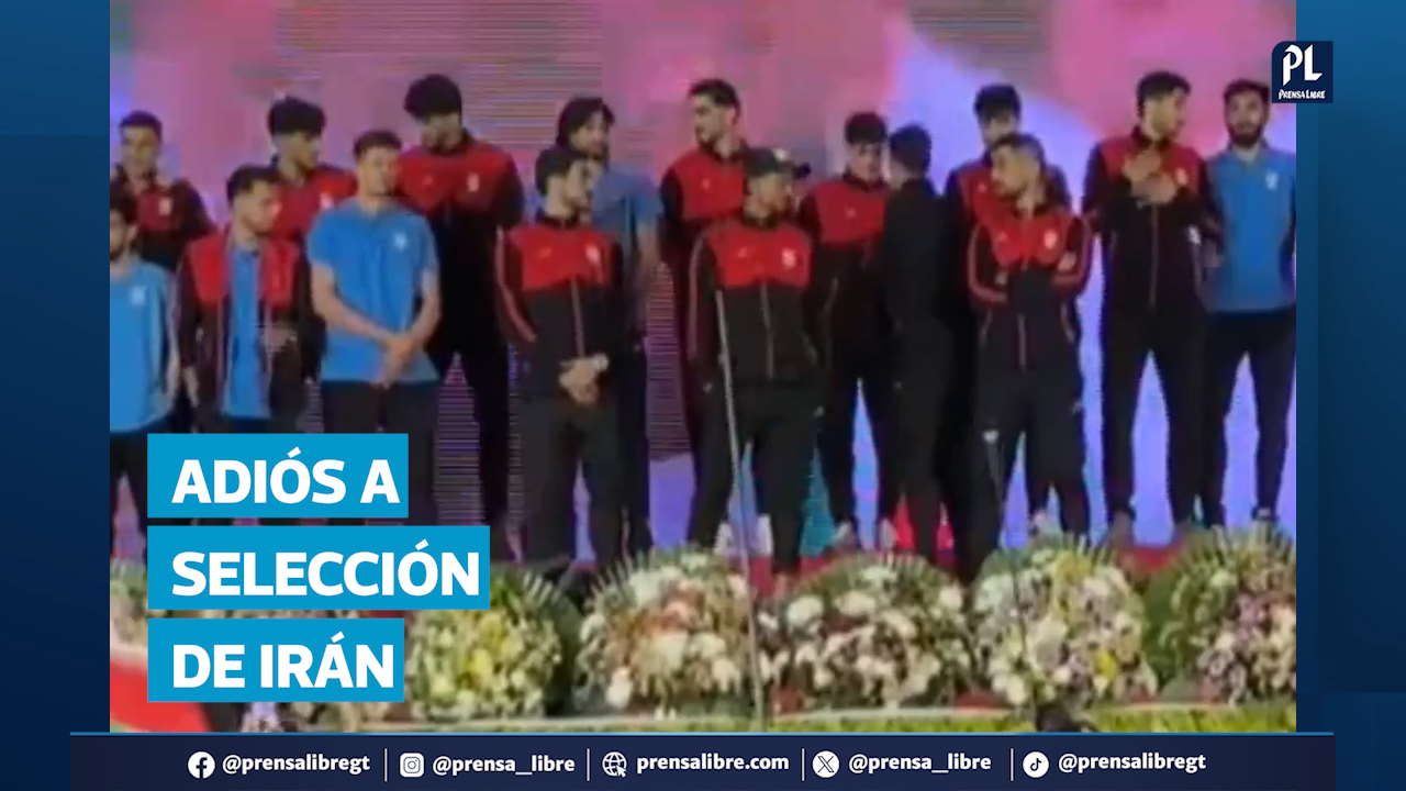 Selección de Irán recibe multitudinaria despedida rumbo al Mundial 2026