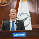 Los miembros de la Junta Monetaria (JM) conocieron un informe en su sesión de este miércoles 27 de mayo sobre el avance, en el Congreso de la República, de la iniciativa de ley 6593, explicó el presidente Álvaro González Ricci en conferencia de prensa. (Foto Prensa Libre: Cortesía Banguat)