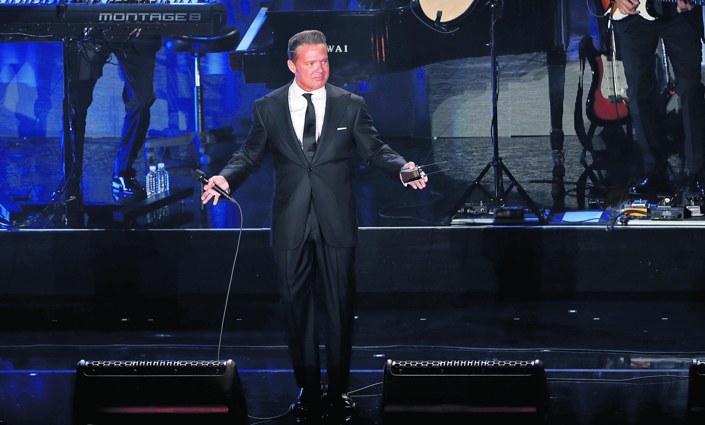 Fotografía de archivo del cantante mexicano Luis Miguel  quien en 2026 atraviesa problemas de salud según ha reportado medios internacionales.   (Foto Prensa Libre: EFE)