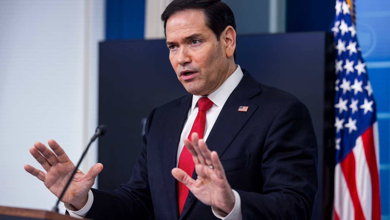 El secretario de Estado estadounidense, Rubio, informa a los periodistas sobre la guerra con Irán en la Casa Blanca.