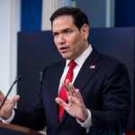 El secretario de Estado estadounidense, Rubio, informa a los periodistas sobre la guerra con Irán en la Casa Blanca.