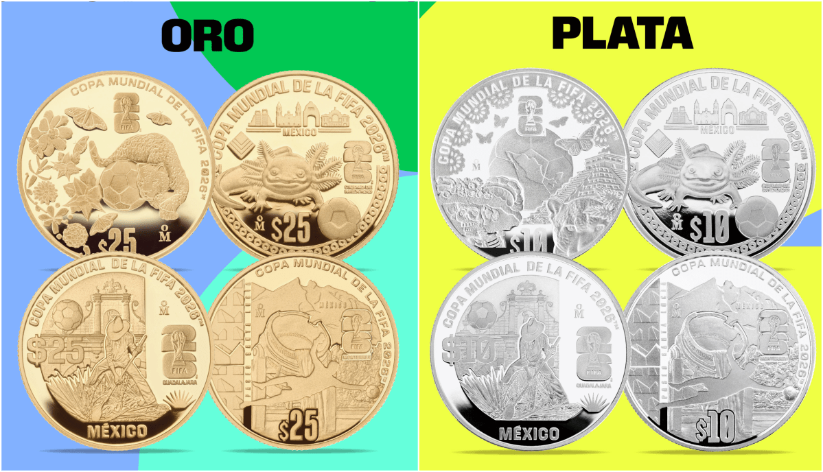 Presentan las monedas oficiales del Mundial: Precios, fechas de venta y dónde comprarlas