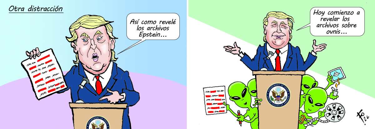 Personaje: Donald Trump.