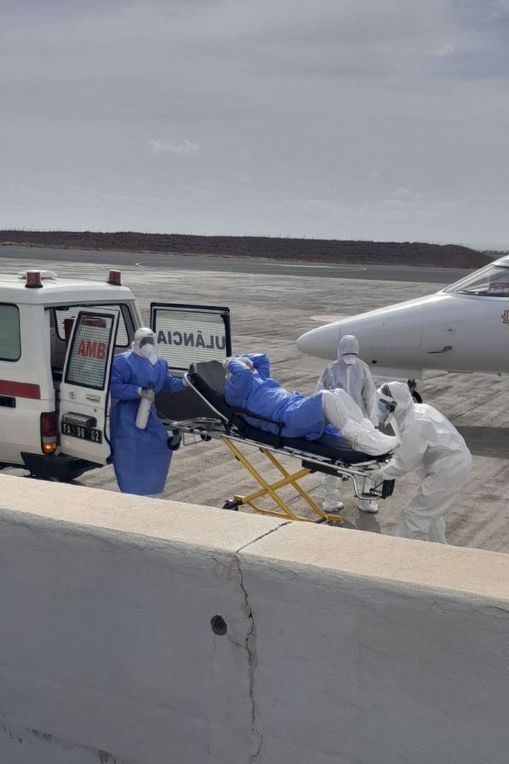 PACIENTES CRUCERO MV HONDIUS HANTAVIRUS'