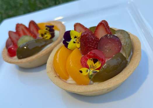 Tartaleta de frutas, receta preparada por la chef Stephanie Marroquín. (Foto Prensa Libre, cortesía de Stephanie Marroquín)