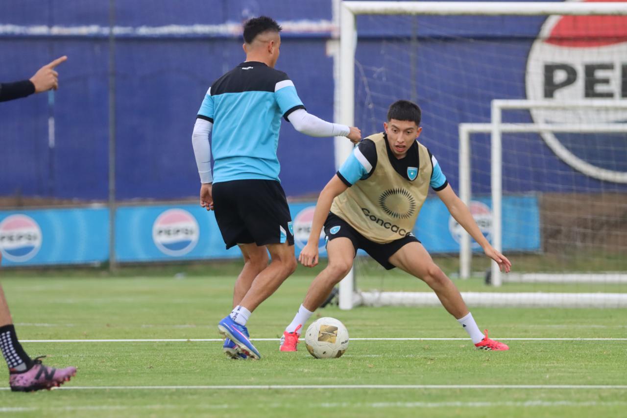 Selección Nacional de Guatemala continúa con su preparación para la fecha FIFA.(Foto Prensa Libre: Fedefut).
