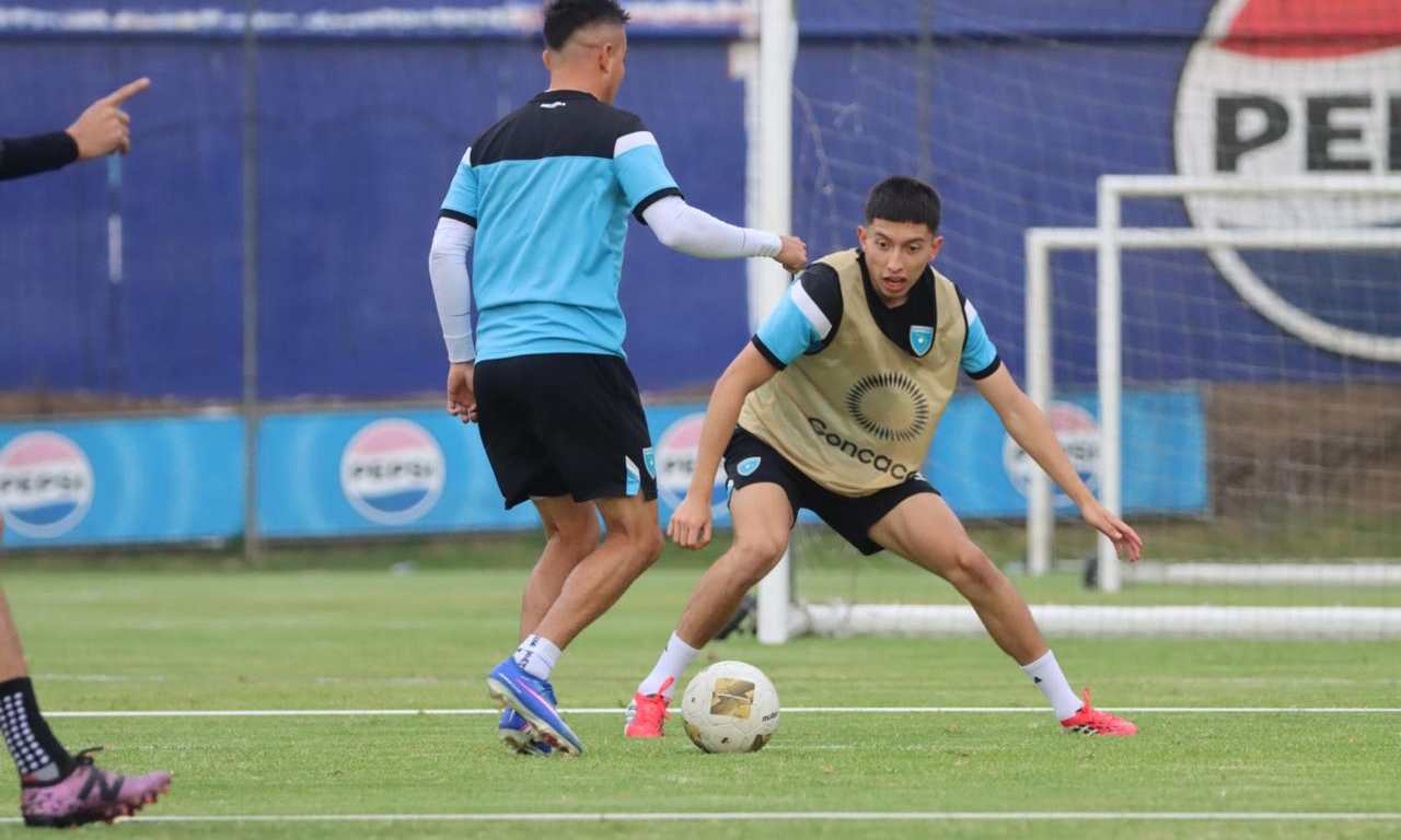 Selección Nacional de Guatemala continúa con su preparación para la fecha FIFA.(Foto Prensa Libre: Fedefut).