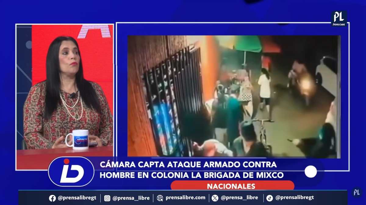 Un hombre murió a balazos en la colonia La Brigada, zona 7 de Mixco, en un ataque armado captado por cámaras de seguridad, mientras las autoridades investigan si el hecho estaría vinculado con disputas entre estructuras criminales que operan en el sector.