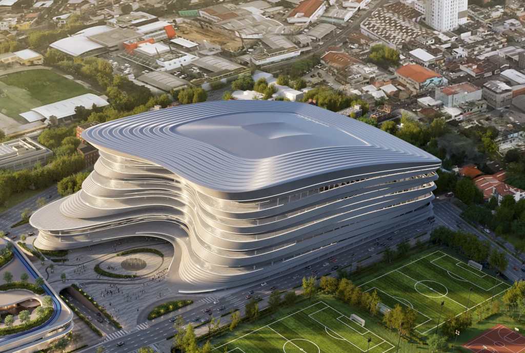 Foro Futeca will be a multipurpose venue with a capacity of up to 35 thousand people for concerts and 21 thousand for sporting events. (Photo, Prensa Libre: courtesy Futeca Corporación)