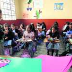 Escuela Nacional de Niñas Dolores Bedoya de Molina da inicio el ciclo escolar 2025 donde las alumnas llegan ,uy felices a recibir sus clases
Foto Prensa Libre: Erick Avila 19022025