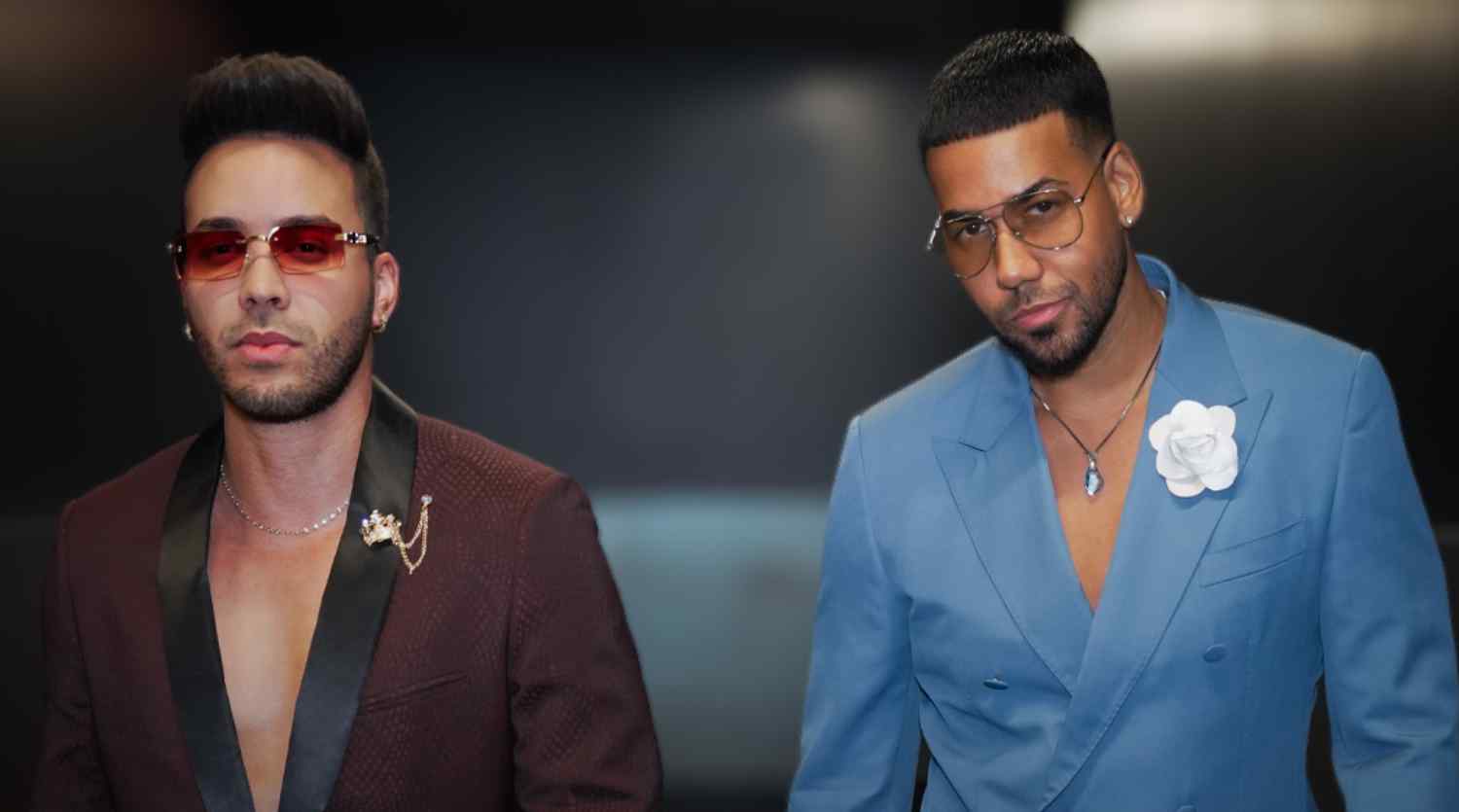 Prince Royce y romeo Santos