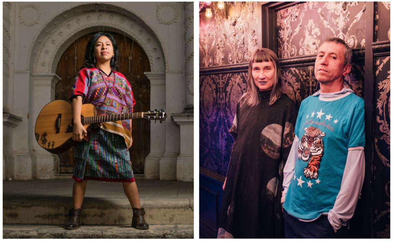 Sara Curruchich y Aterciopelados