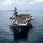 El portaviones Nimitz de EE.UU. en Cuba