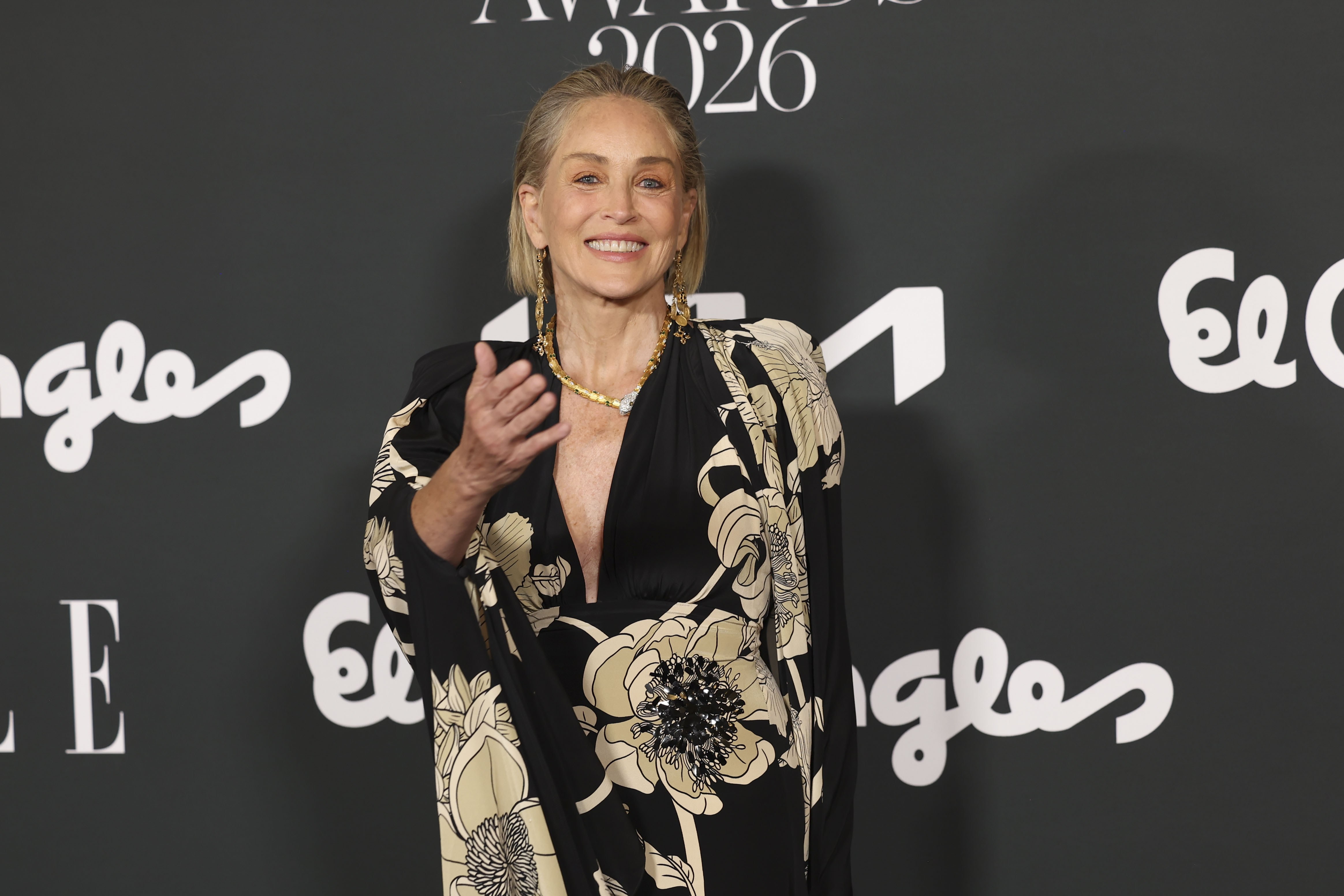 MADRID, 02/06/2026.- La actriz estadounidense Sharon Stone posa durante el photocall ELLE Style Awards, este martes en el Casino de Madrid. EFE/ Kiko Huesca