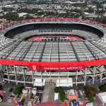 MEX4621. CIUDAD DE MÉXICO (MÉXICO), 03/06/2026.- Fotografía aérea que muestra el estadio Ciudad de México este miércoles, en Ciudad de México (México). El estadio se reporta listo para recibir el juego inaugural de la Copa Mundial de la FIFA 2026, entre las selecciones de México y Sudáfrica el próximo 11 de junio en Ciudad de México. EFE/Tomas Pérez
