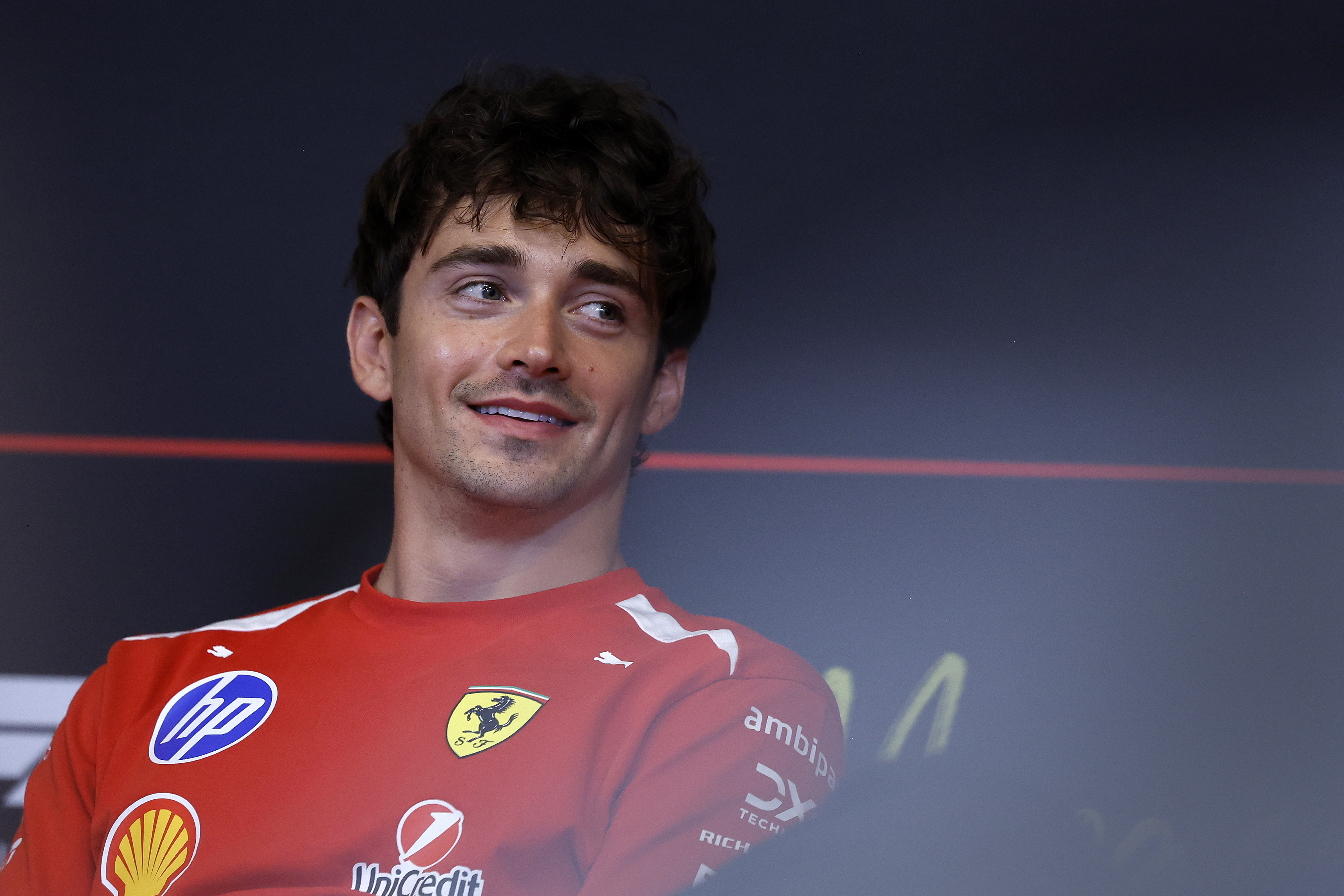 MONTE CARLO (Monaco), 04/06/2026.- Scuderia Ferrari driver Charles Leclerc of Monaco attends a press conference ahead of the Formula One Grand Prix of Monaco in Monte Carlo, Monaco, 04 June 2026. The 2026 Formula 1 Grand Prix of Monaco takes place on 07 June at the Circuit de Monaco racetrack. (Fórmula Uno) EFE/EPA/SEBASTIEN NOGIER