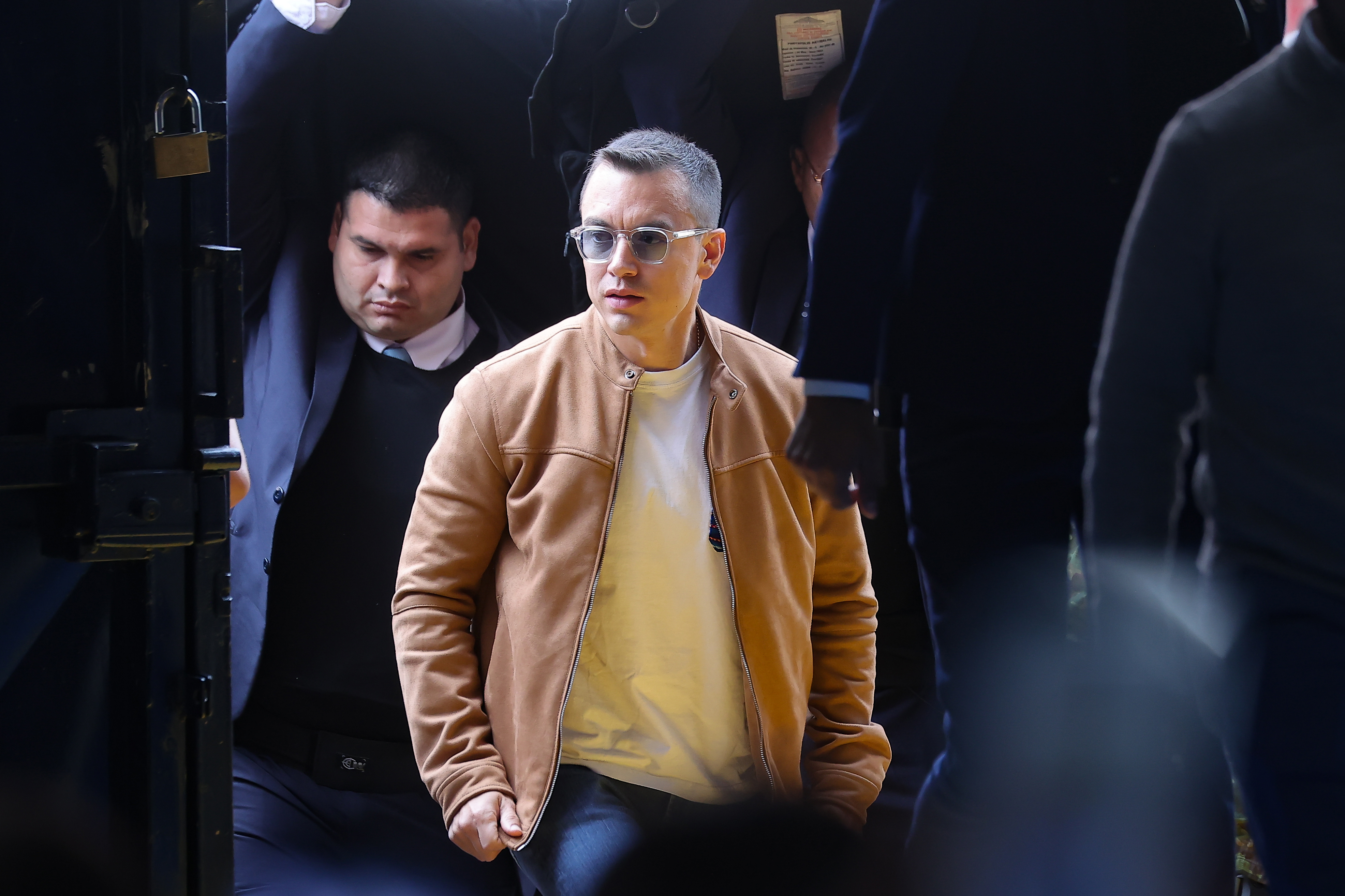 El presidente de Ecuador, Daniel Noboa. (Foto Prensa Libre: EFE/José Jácome). 