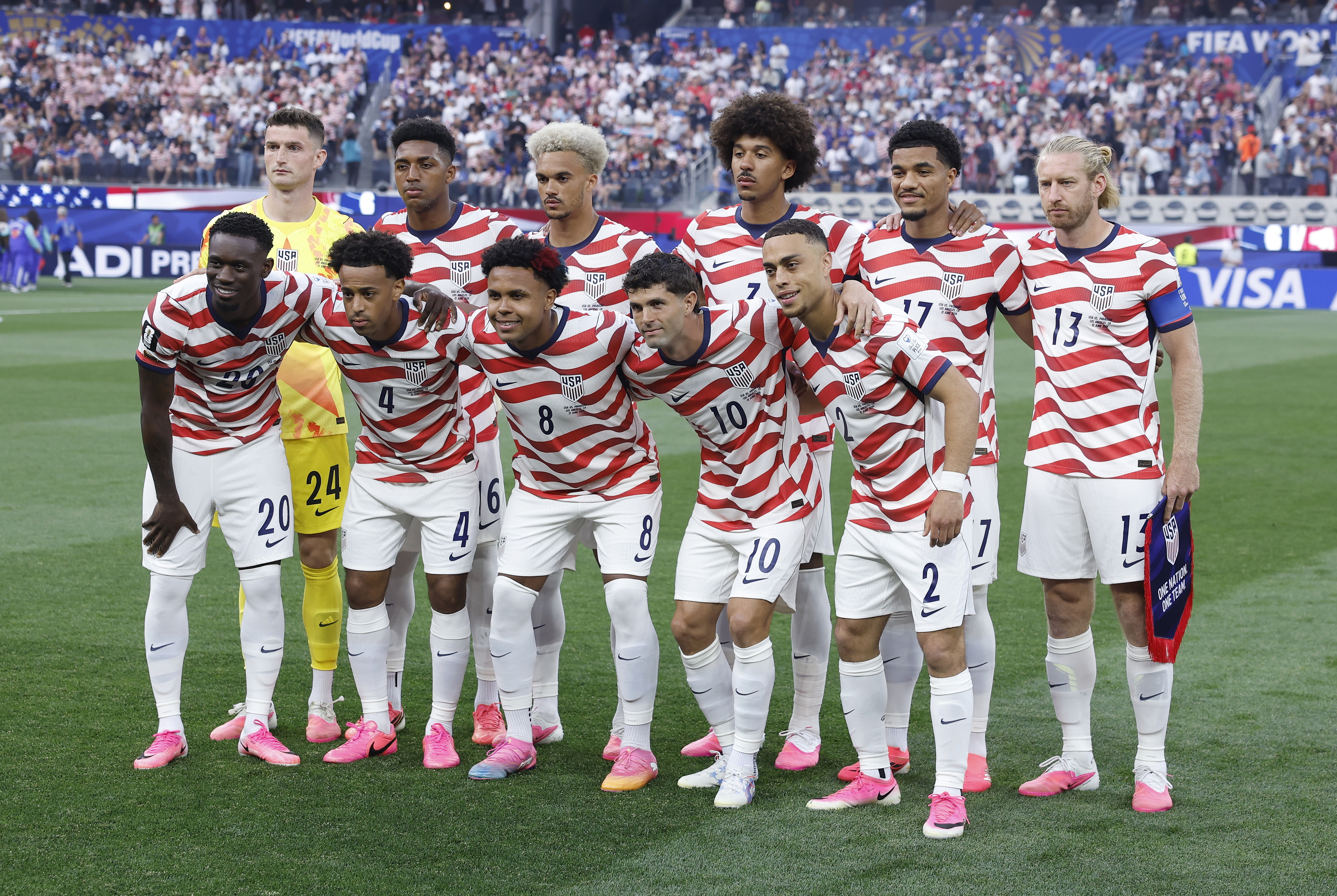 onjunto de las Barras y las Estrellas, dirigido por Mauricio Pochettino, buscará su segundo triunfo del certamen frente a los australianos. (Foto Prensa Libre: EFE),