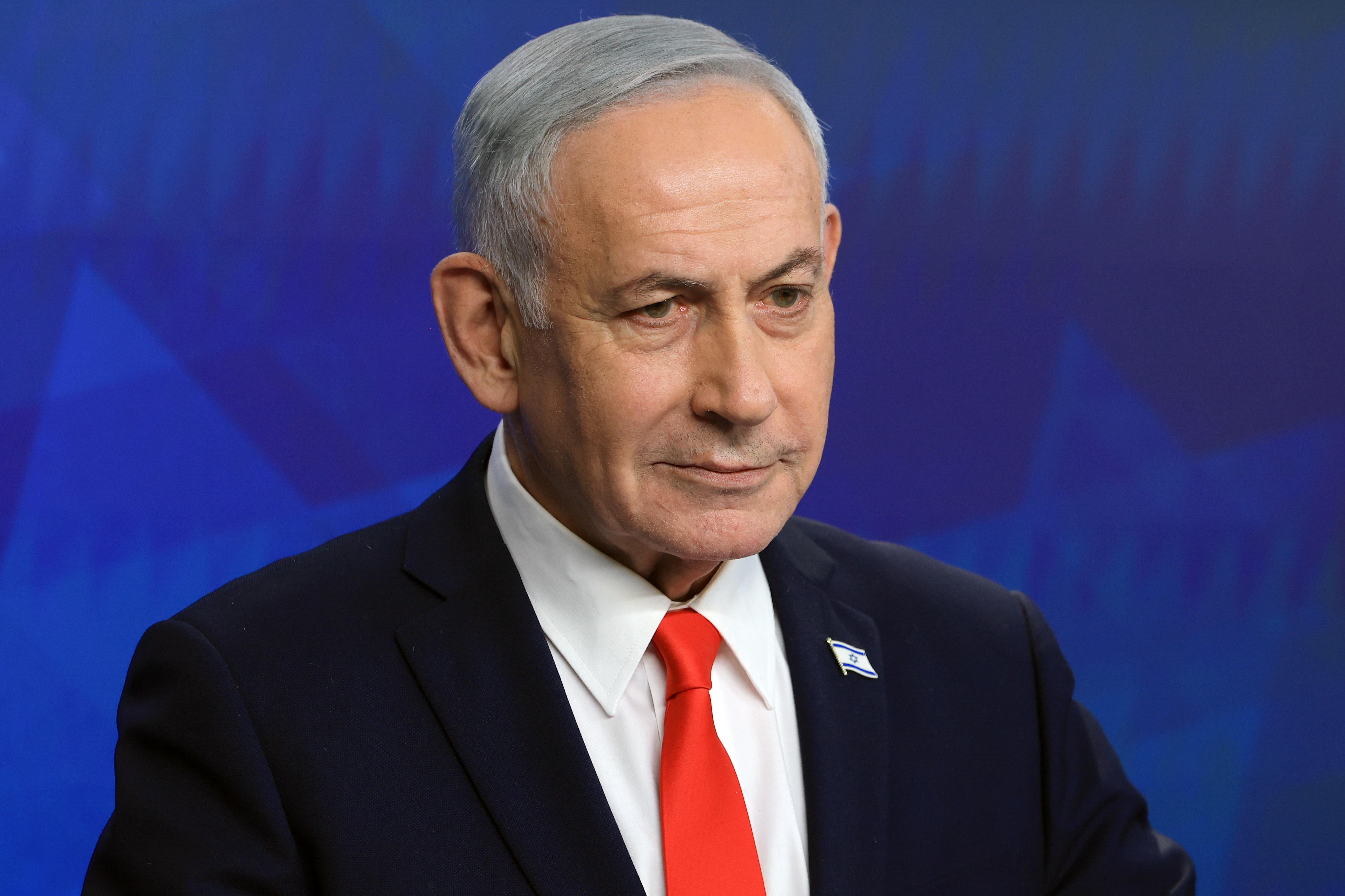 El primer ministro de Israel, Benjamin Netanyahu. (Foto Prensa Libre: EFE/EPA/RONEN ZVULUN / POOL). 