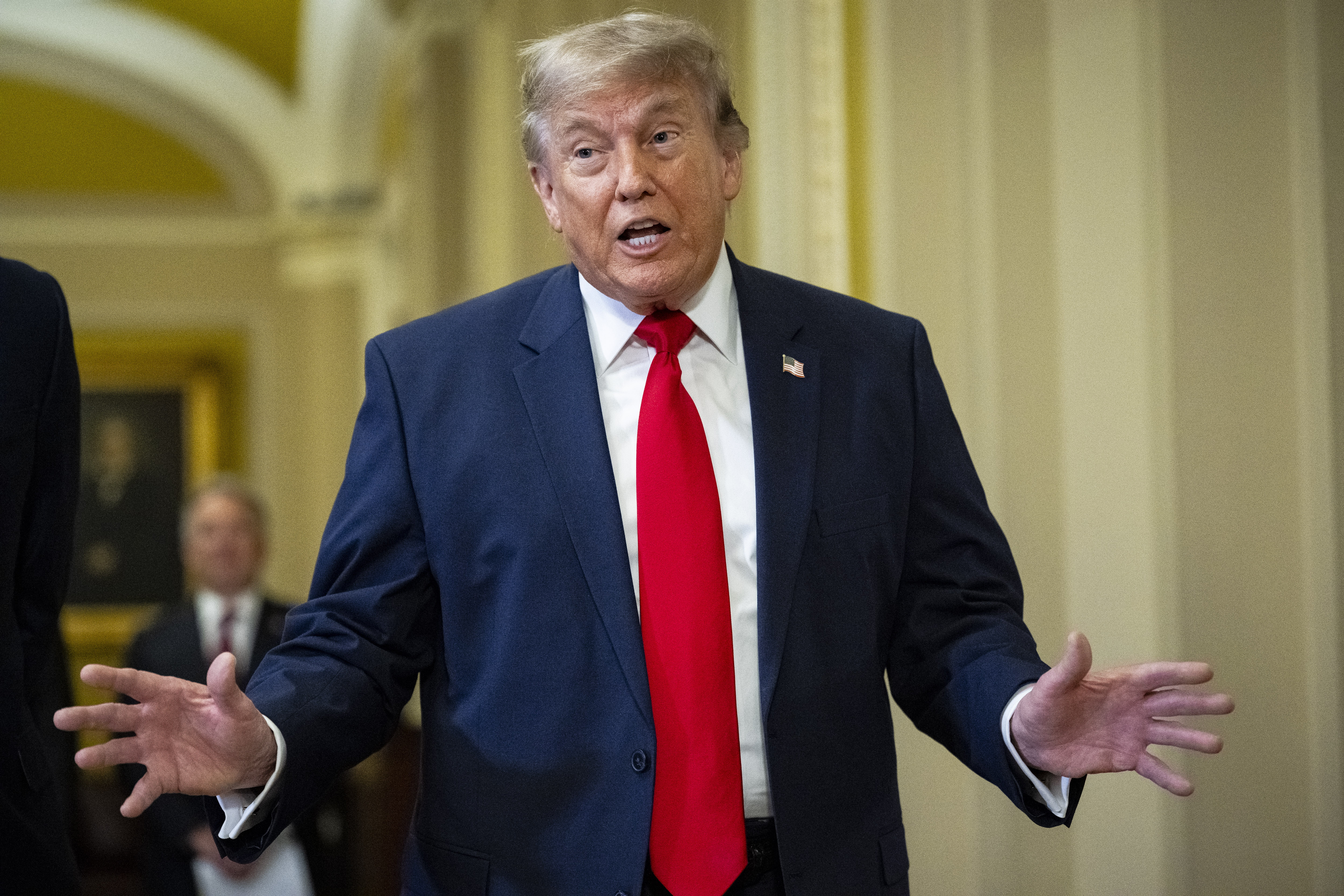 El presidente de Estados Unidos, Donald Trump. (Foto Prensa Libre: EFE/EPA/GRAEME SLOAN). 