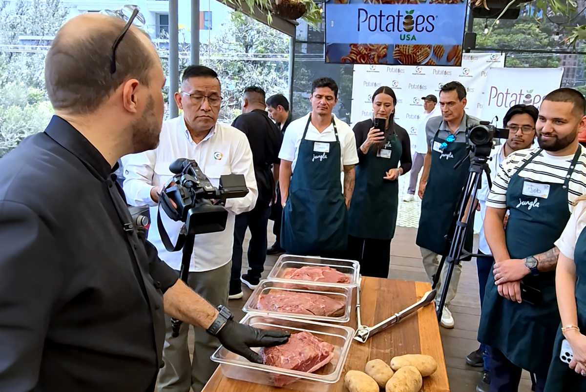 Celebrities and athletes cook with U.S. potatoes in Guatemala