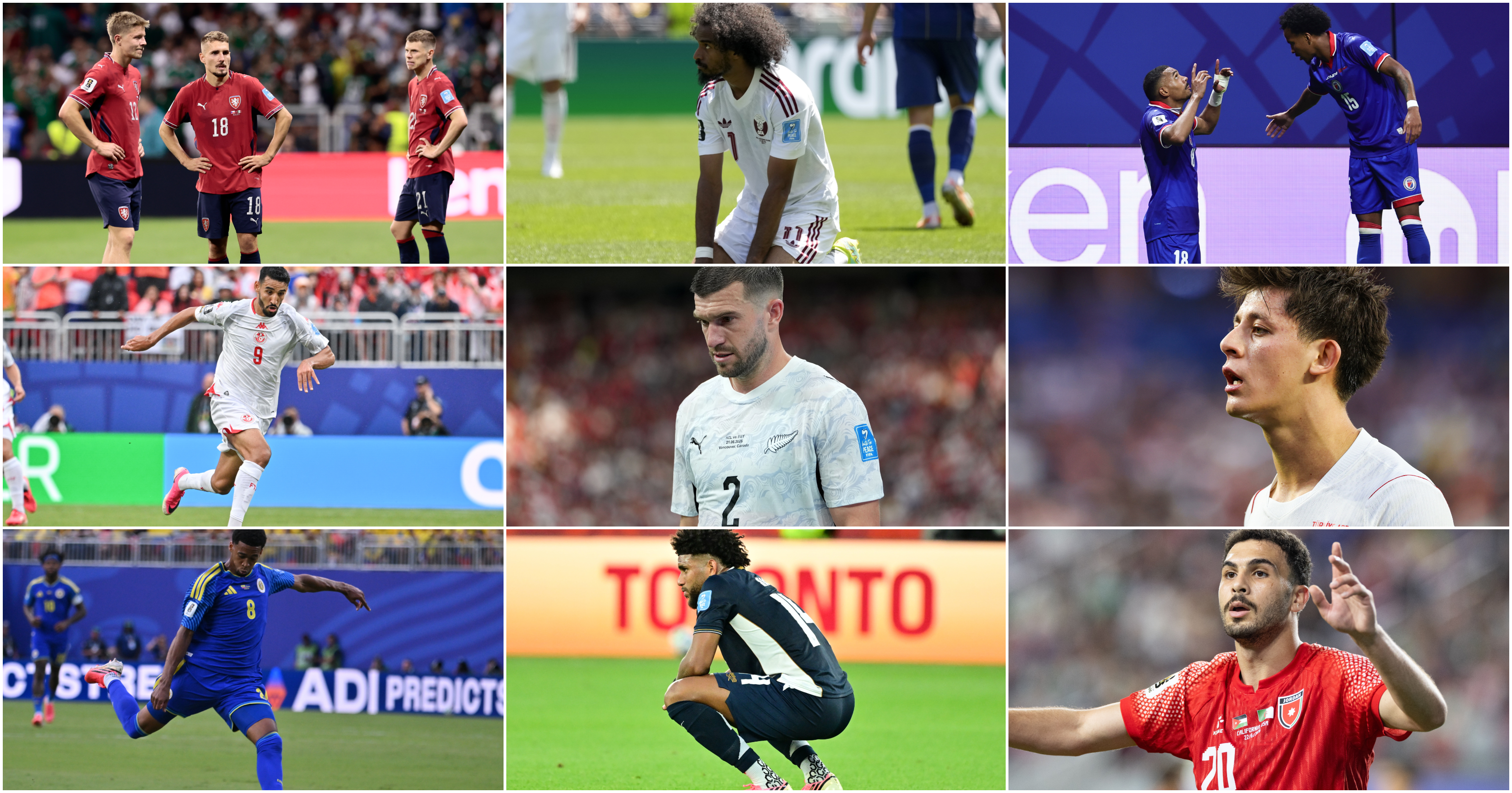 Eliminados Copa del Mundo