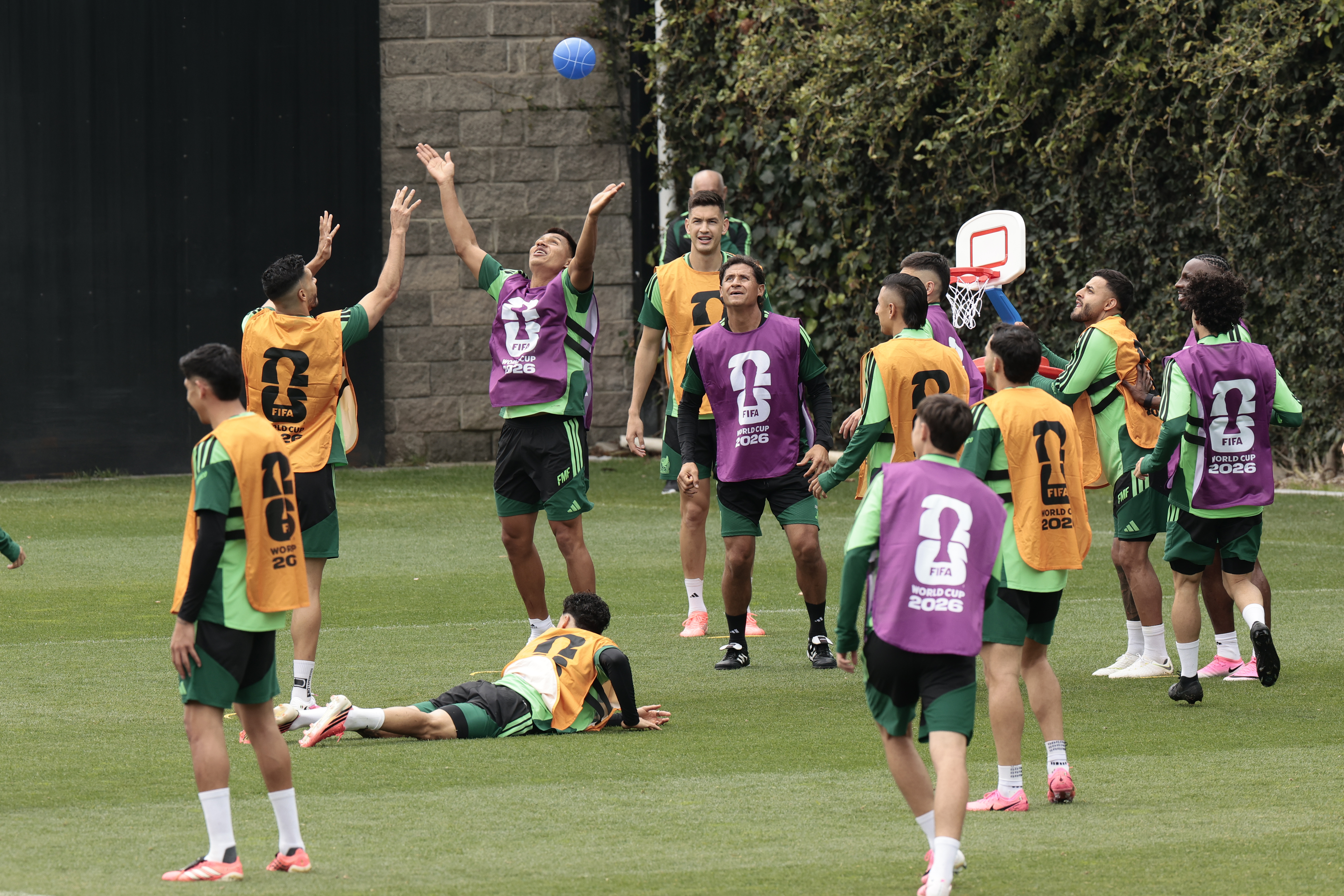 Entrenamiento de la selección de México