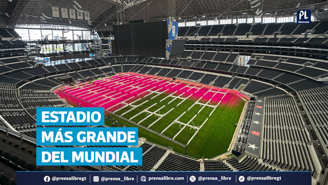El estadio más grande del Mundial 2026 estará en Dallas, Texas; albergará nueve partidos