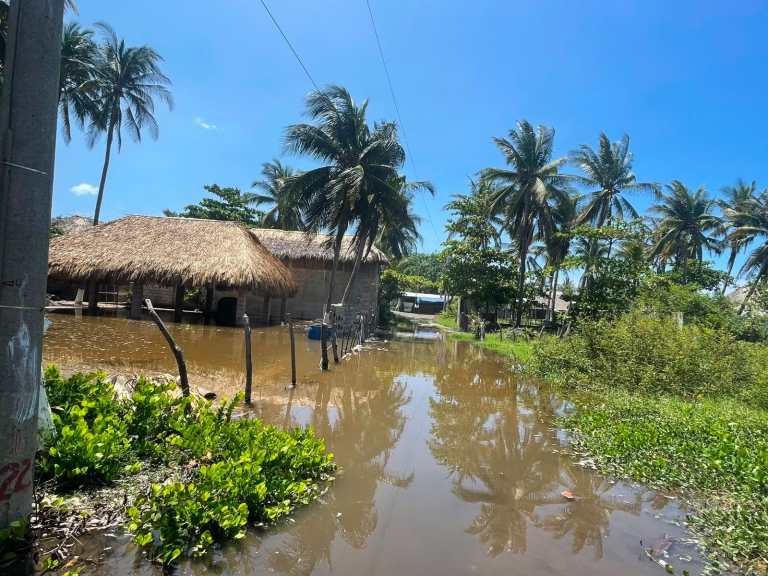 Fuerte oleaje e inundaciones afectan más de 18