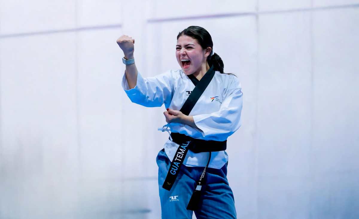 Alejandra Higueros es número 1 del mundo en poomsae: Guatemala en la cima del ranking mundial