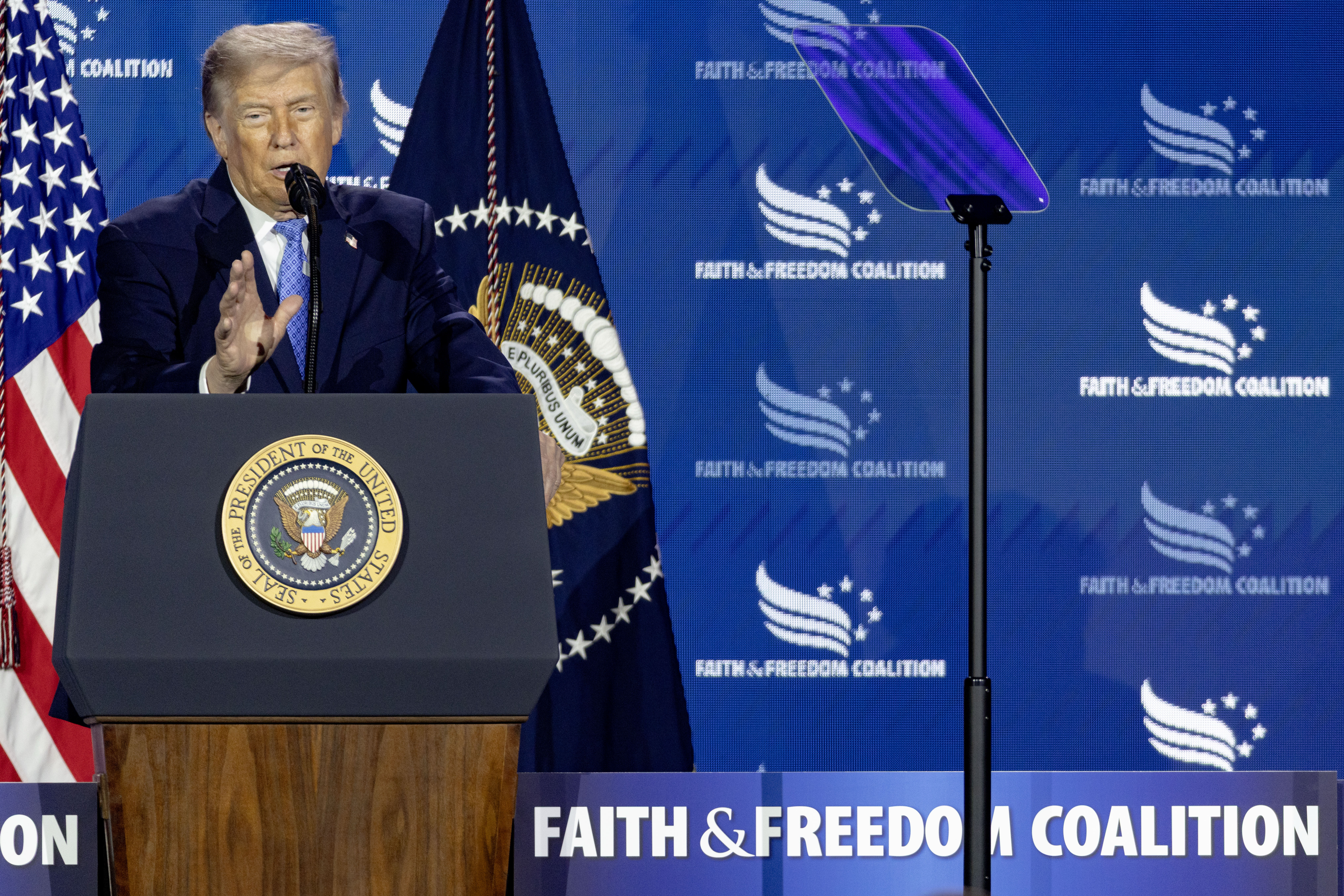 Trump revive el discurso anticomunista.