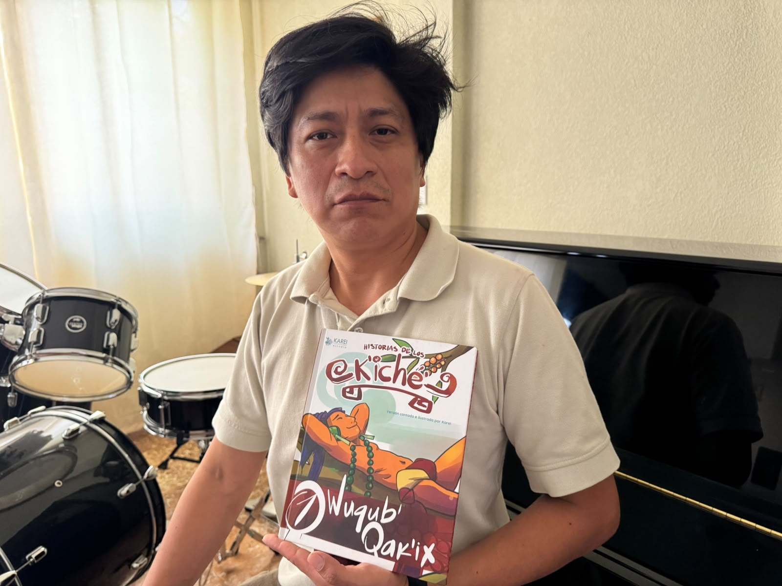 Karei presentará "Historias de los K'iché'", el libro ilustrado que acerca el "Popol Wuj" a toda la familia