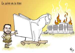 La caída de la Usac