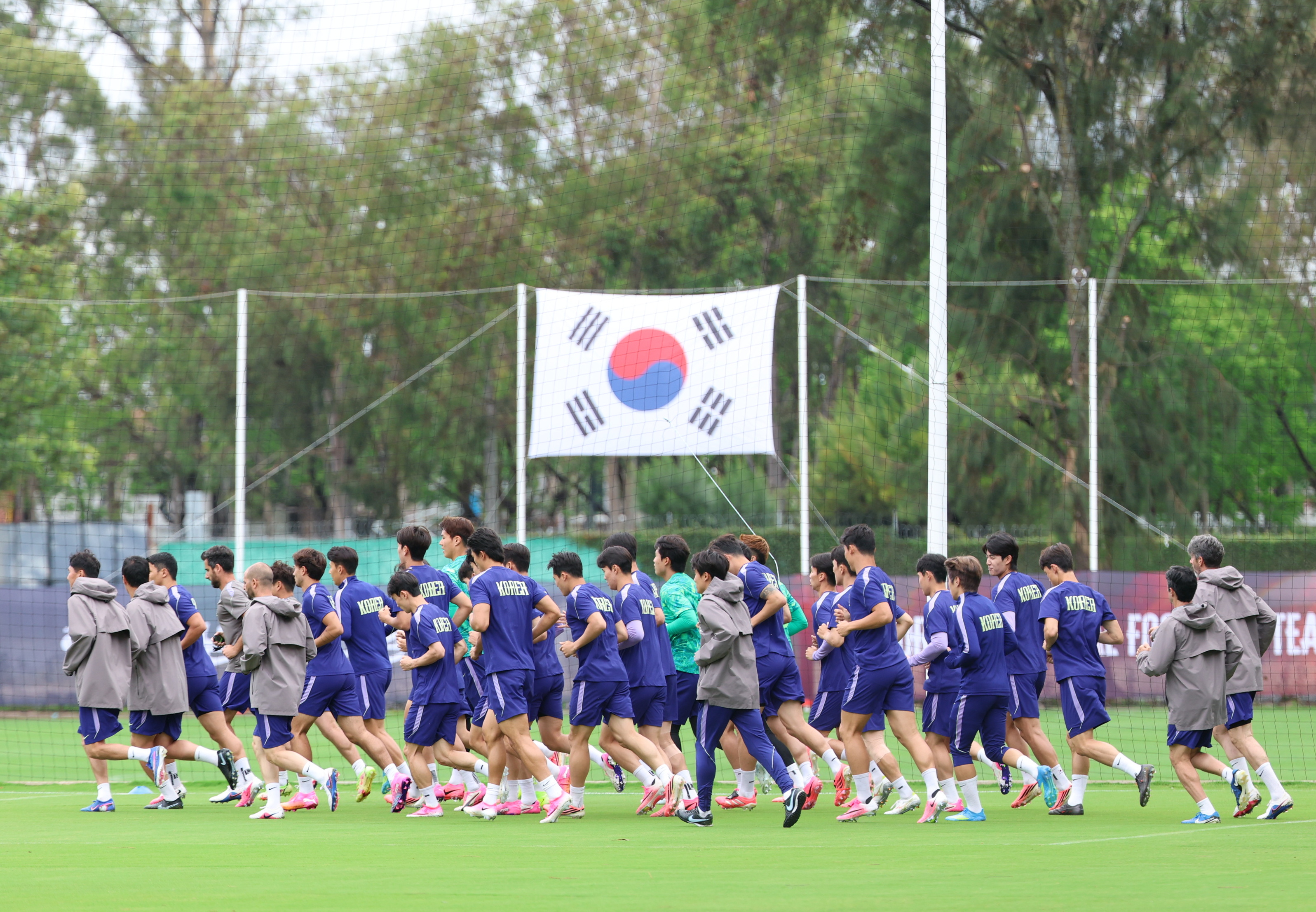 Copa Mundial de la FIFA 2026 - Sesión de entrenamiento de Corea del Sur