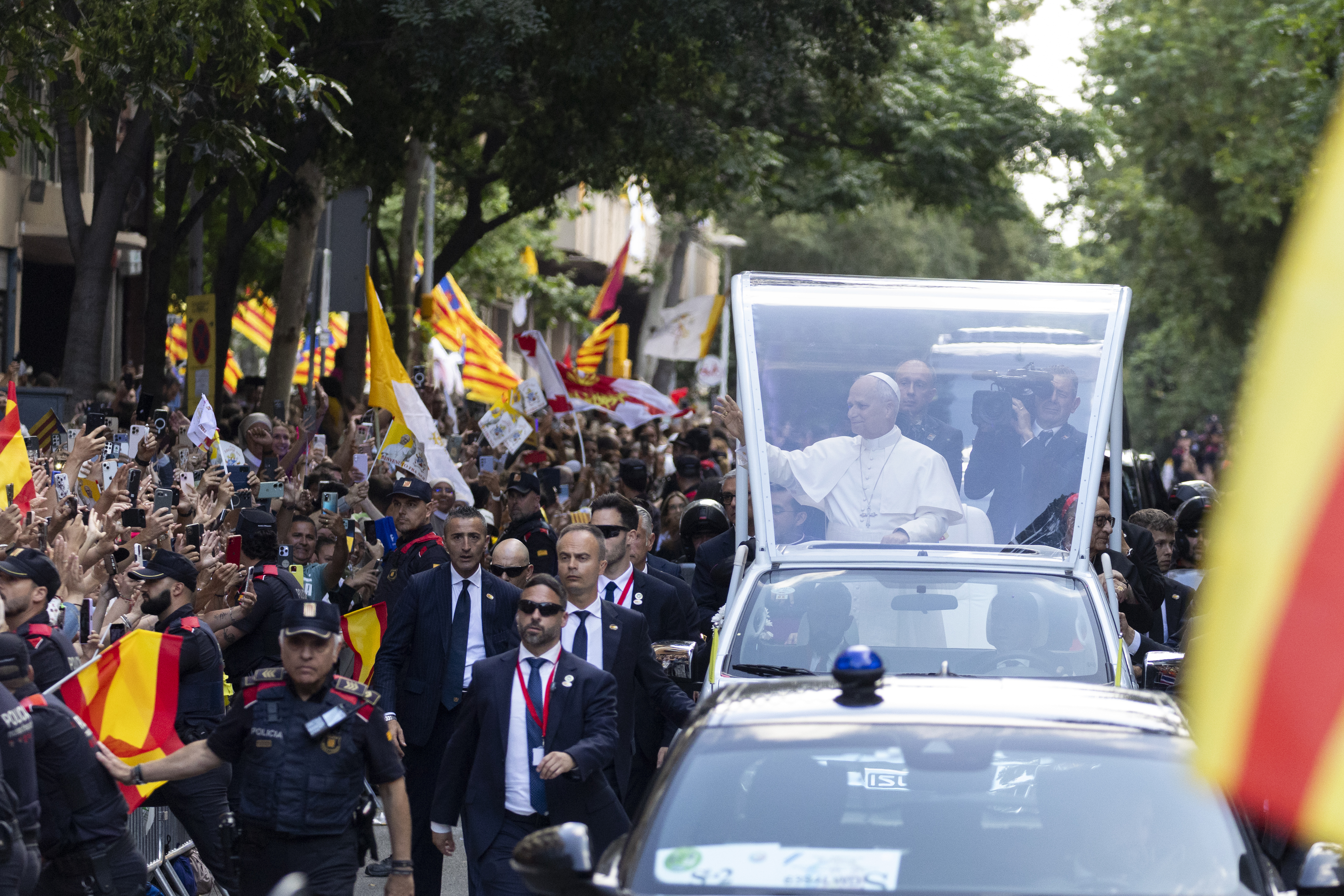 Papa León XIV visita Barcelona'