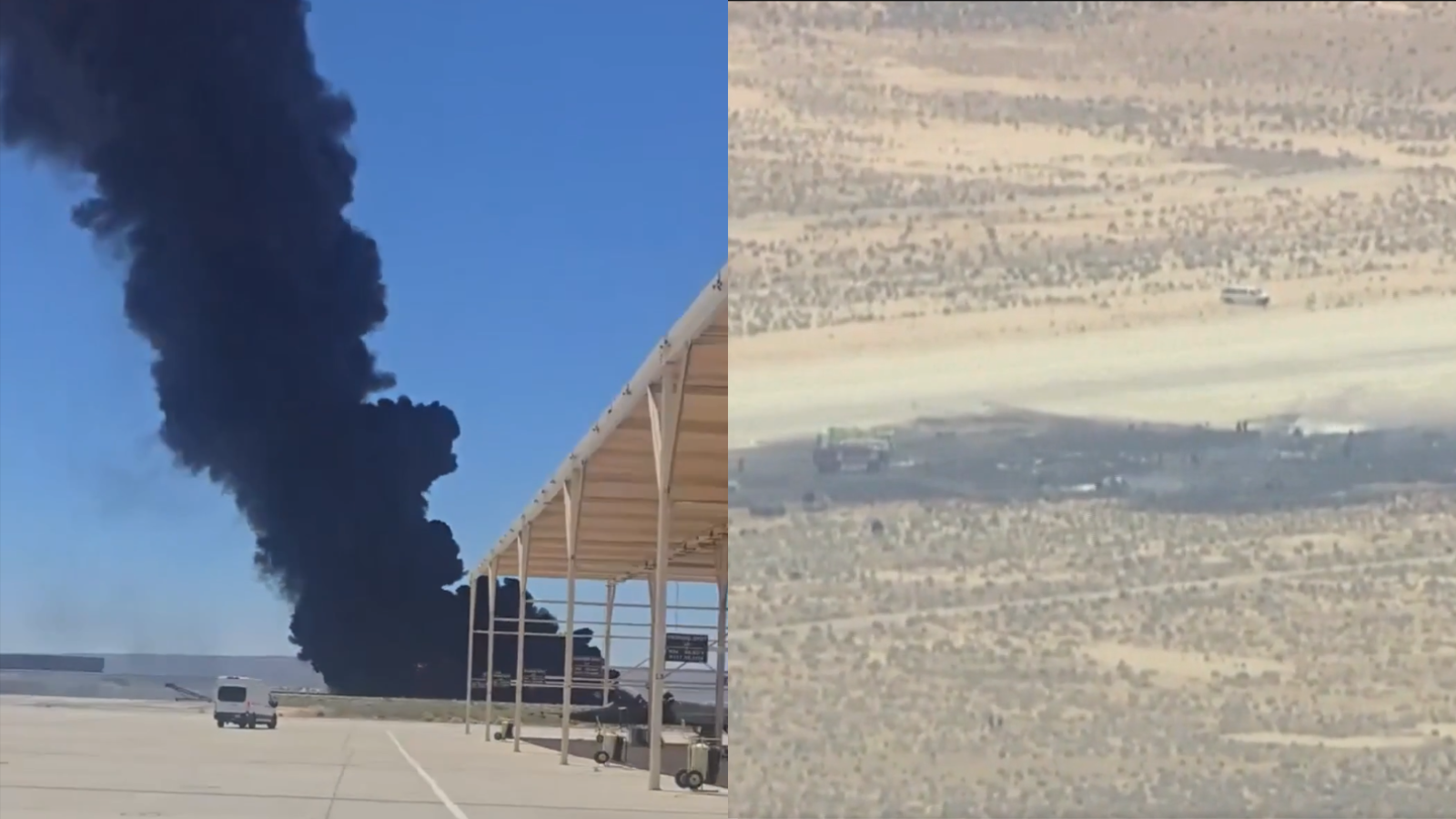 Un bombardero B-52 Stratofortress de la Fuerza Aérea de Estados Unidos se estrelló este lunes poco después de despegar de la Base Aérea Edwards, en California. Las autoridades desplegaron equipos de emergencia y, hasta el cierre de esta nota, no habían informado sobre el estado de la tripulación.