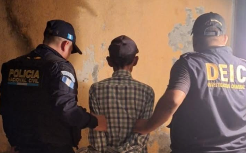 Capturan a presunto responsable de parricidio y femicidio en grado de tentativa en Escuintla