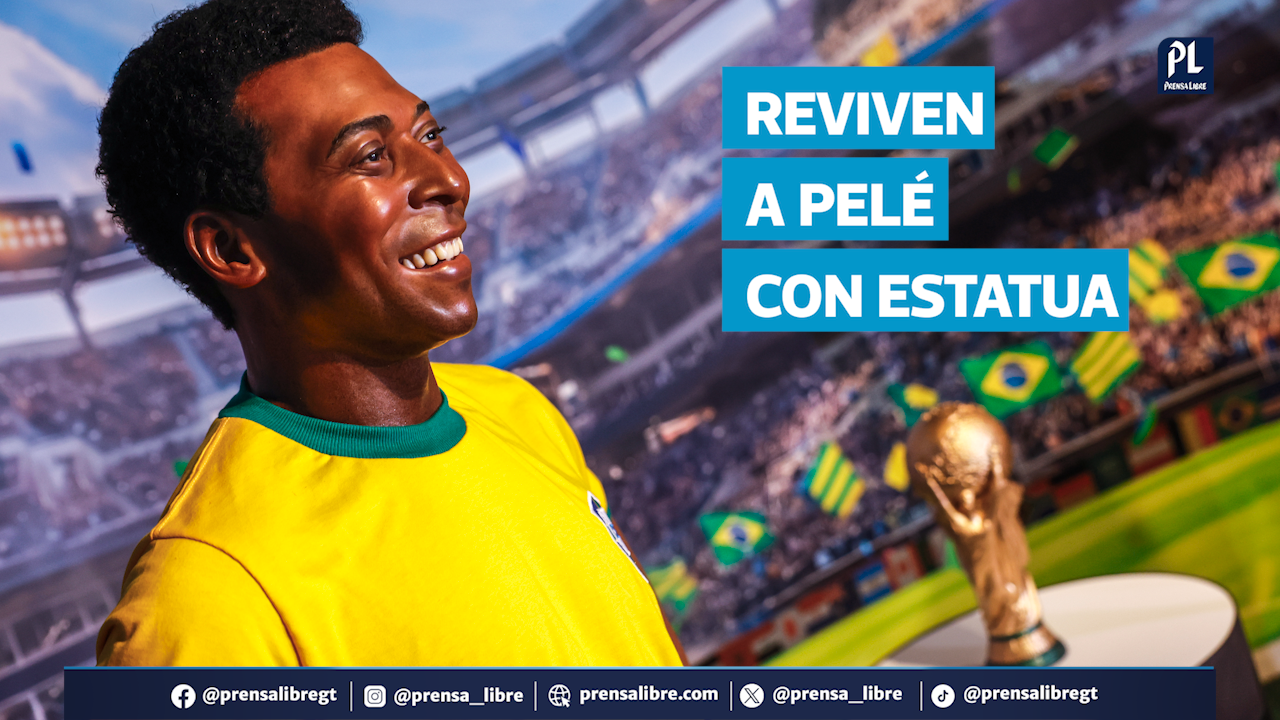 El museo de cera Dreamland, ubicado en las instalaciones del acuario de Río de Janeiro, presentó una estatua de Pelé como parte de las actividades conmemorativas del Mundial 2026. La figura, de tamaño natural, reproduce la imagen del tricampeón mundial con el uniforme que Brasil utilizó en la Copa del Mundo de México 1970.